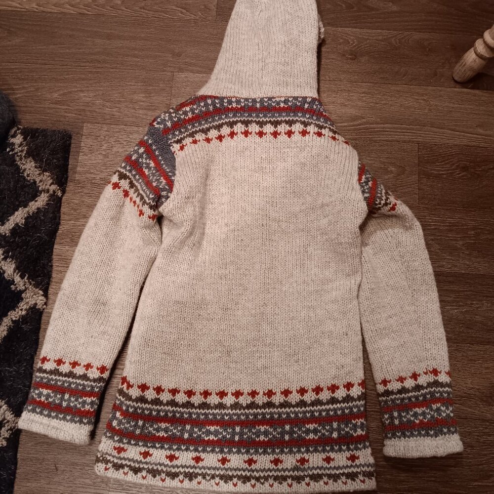 Laundromat Elizabeth Sweater sz s 100% wool line women - Picture 4 of 8